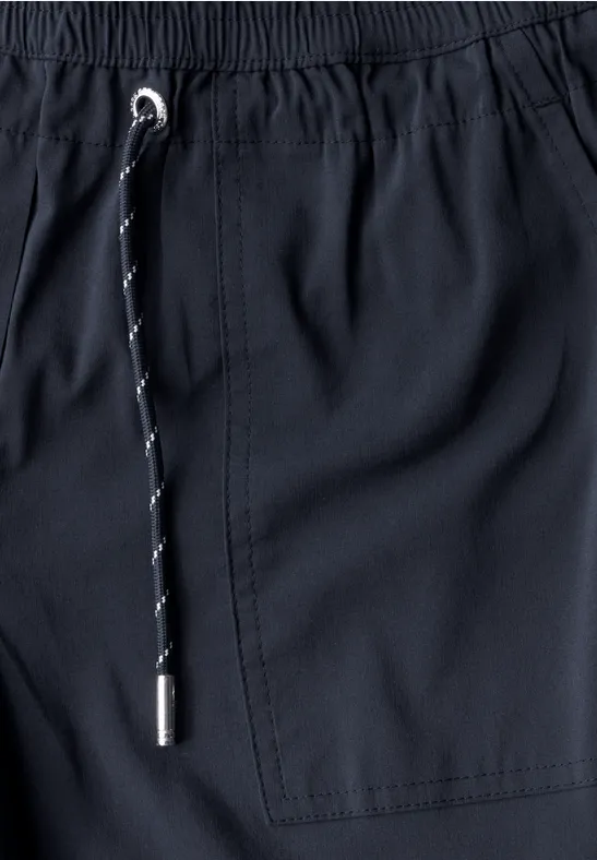 Hose mit schmalem Bein und Tunnelzug