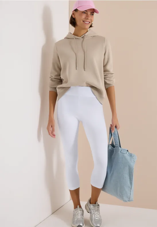 Essenzielle High-Rise Capri Leggings