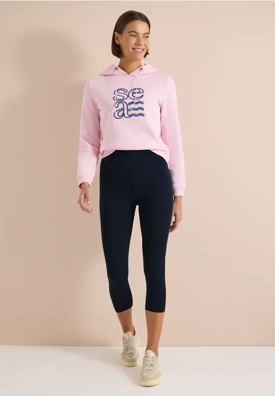 Essenzielle High-Waisted Capri-Leggings