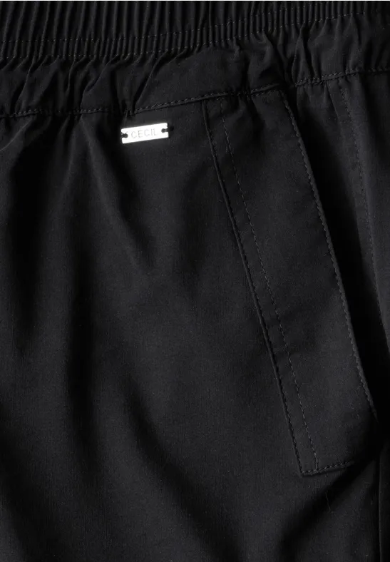 7/8-Freizeithose mit Tunnelzug