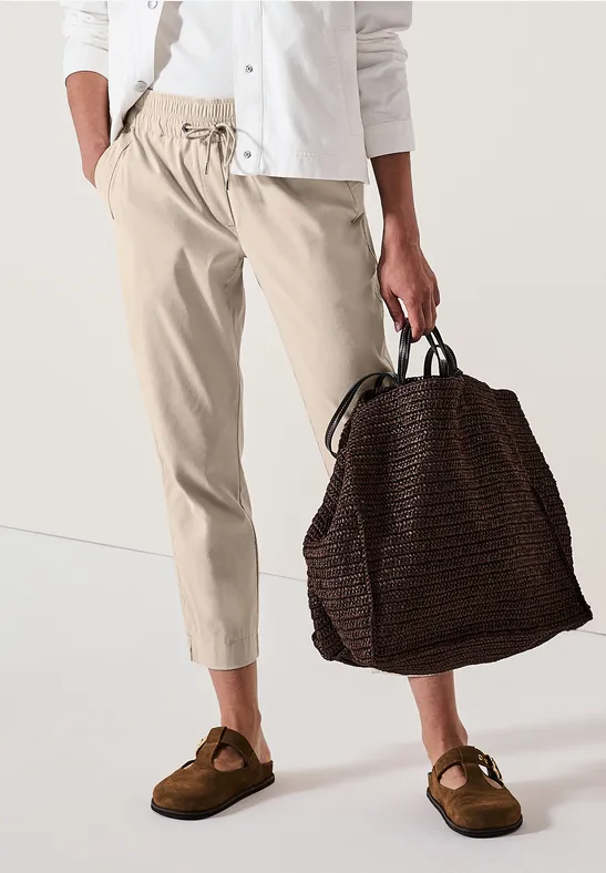 Bequeme 7/8-Hose mit Tunnelzug