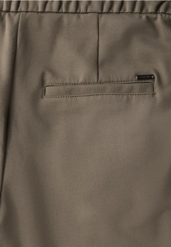 Jerseyhose mit schmalem Bein