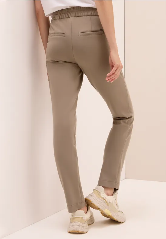Jerseyhose mit schmalem Bein