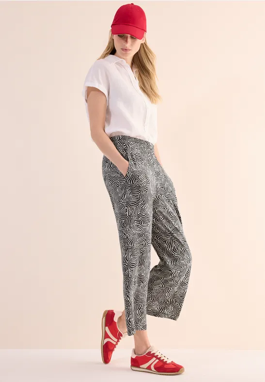 Culotte mit grafischem Muster