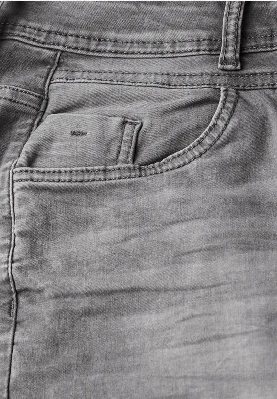 High-Waist Wide Leg Jeans verkürzt