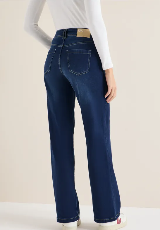 High-Waist Wide-Leg Jeans