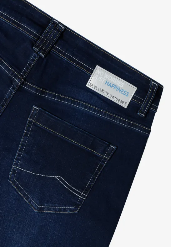 High-Waist Wide-Leg Jeans