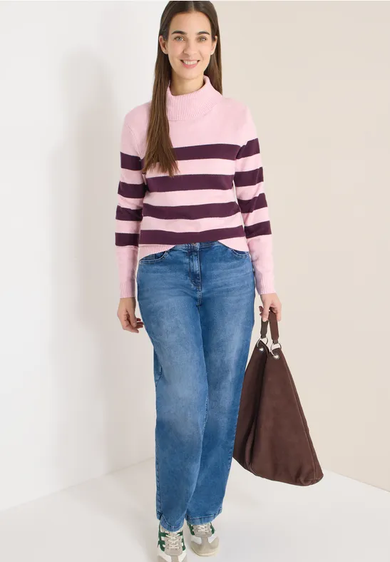 Relaxte Wide Leg Denim Hose