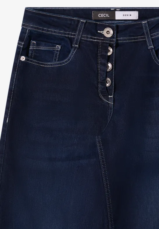 Relaxte Wide Leg Denim Hose
