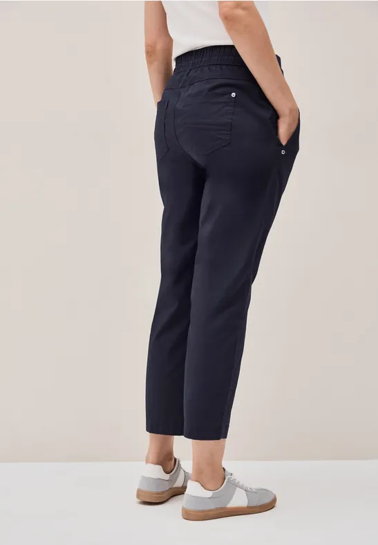 Lässige 7/8-Hose mit Tunnelzug