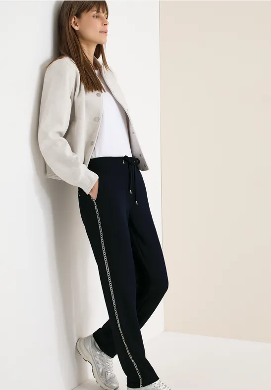 Loose Fit Hose mit geradem Bein
