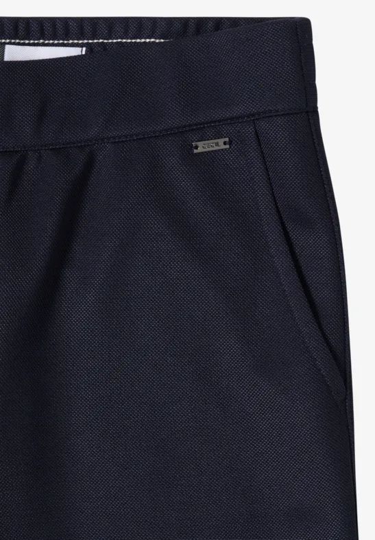 High-Waist Wide-Leg Tunnelzug-Hose
