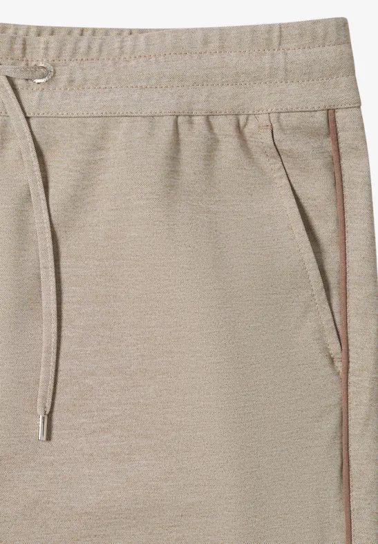 Slim-Fit-Hose mit Gallonstreifen