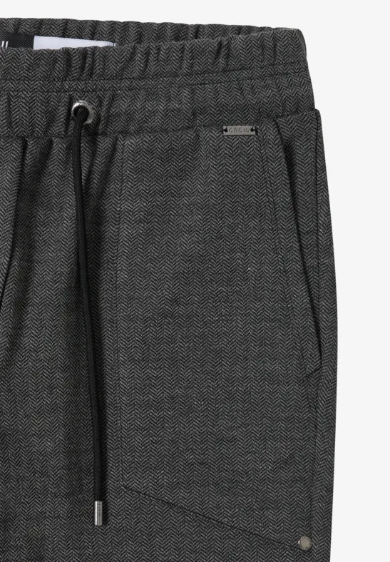 Legere Hose mit schmalem Bein