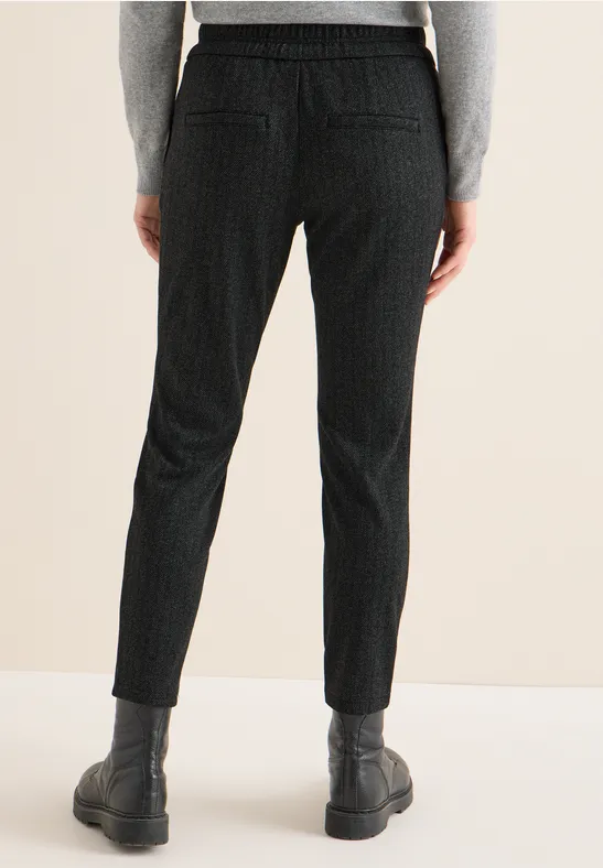 Bequeme Casual-Fit Hose mit Tunnelzug