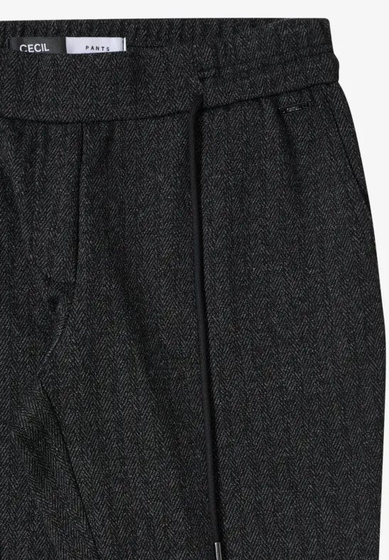 Bequeme Casual-Fit Hose mit Tunnelzug