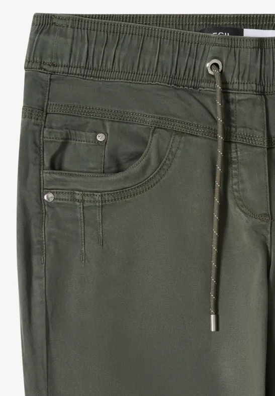 Lässige Jogger-Hose im Washed-Look