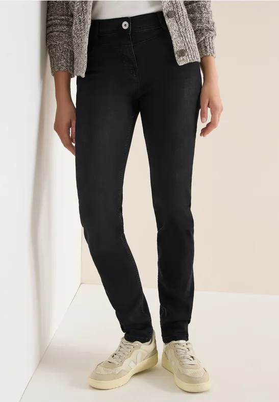 High-Waist Skinny-Jeans