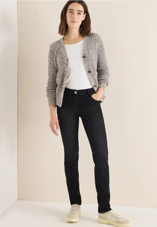 High-Waist Skinny-Jeans
