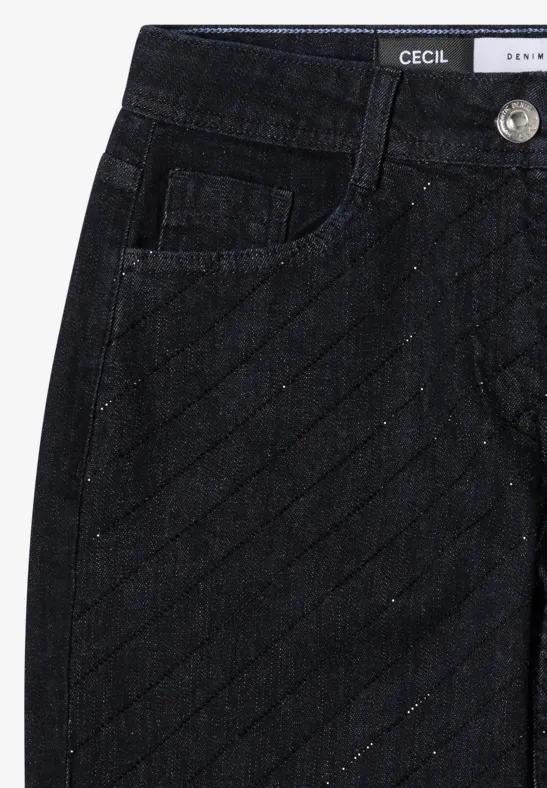 Strassverzierte Neele Jeans