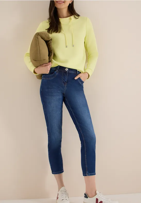 Schmal geschnittene Casual Fit Jeans