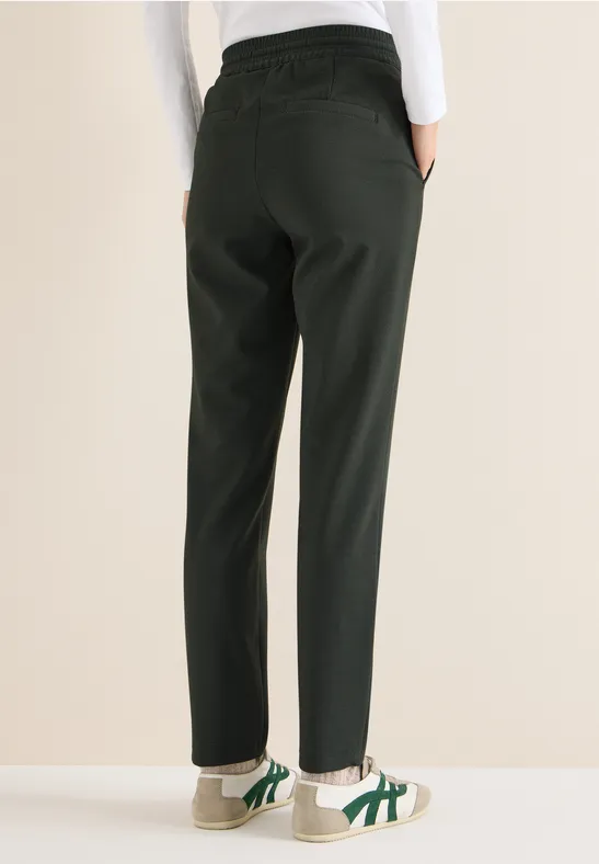 Slim-Fit-Hose mit Tunnelzug