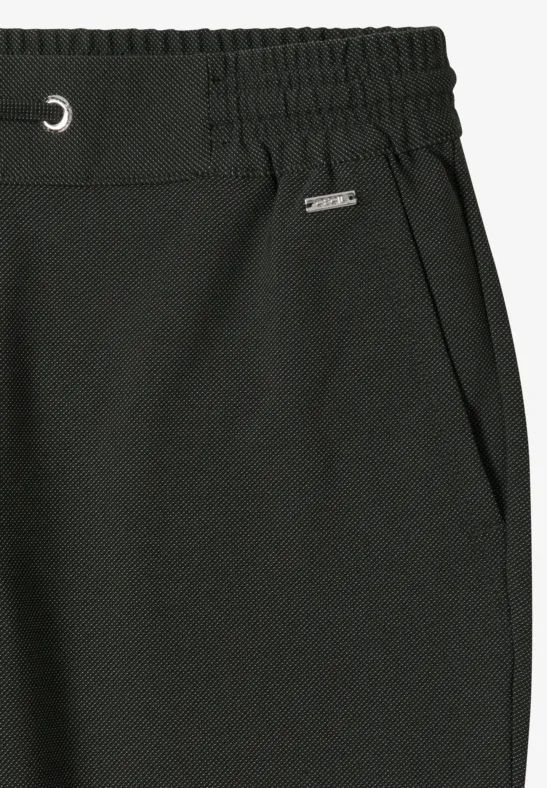 Slim-Fit-Hose mit Tunnelzug