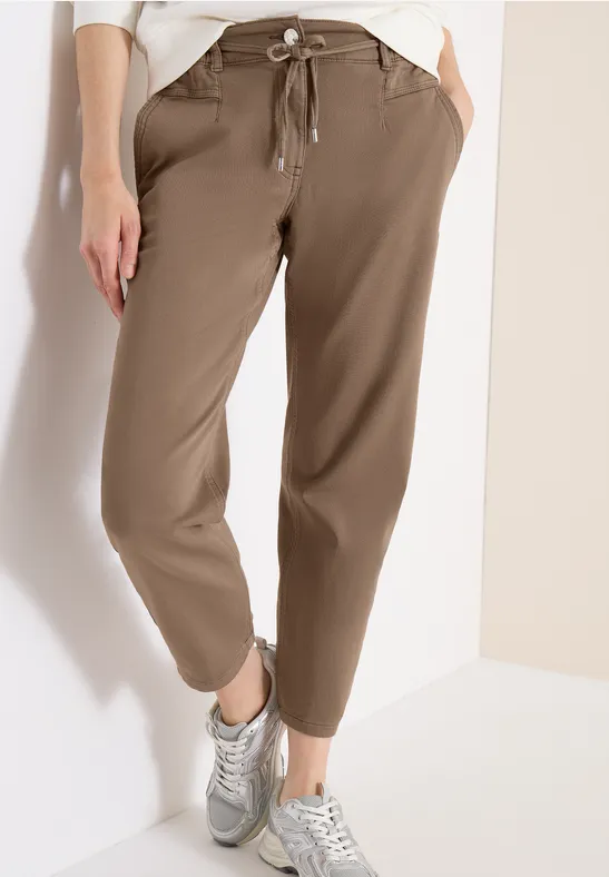 Washed-Look Jogg-Pants mit Slim Leg