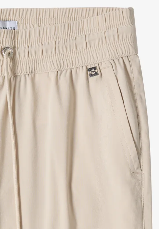 Slim-Leg-Hose mit Kordelzug