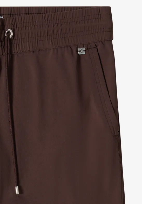 Slim-Leg 7/8-Hose mit mittlerem Bund