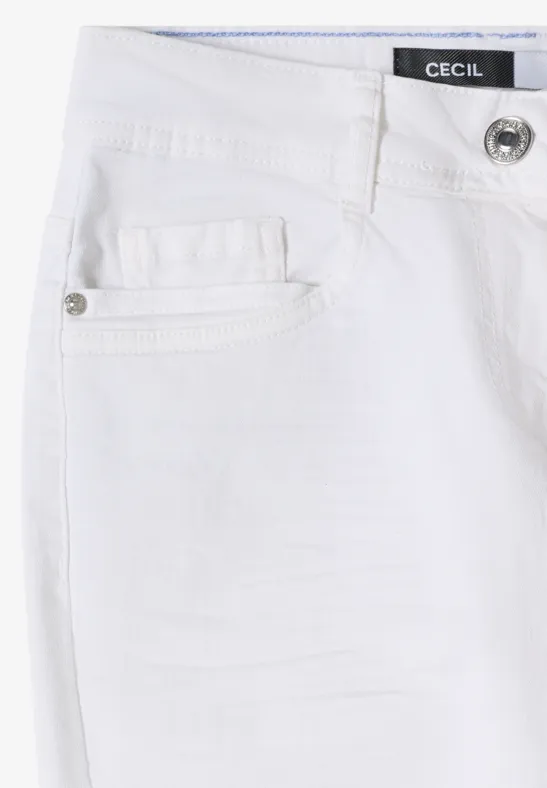 7/8 Slim Leg Stretch-Jeans