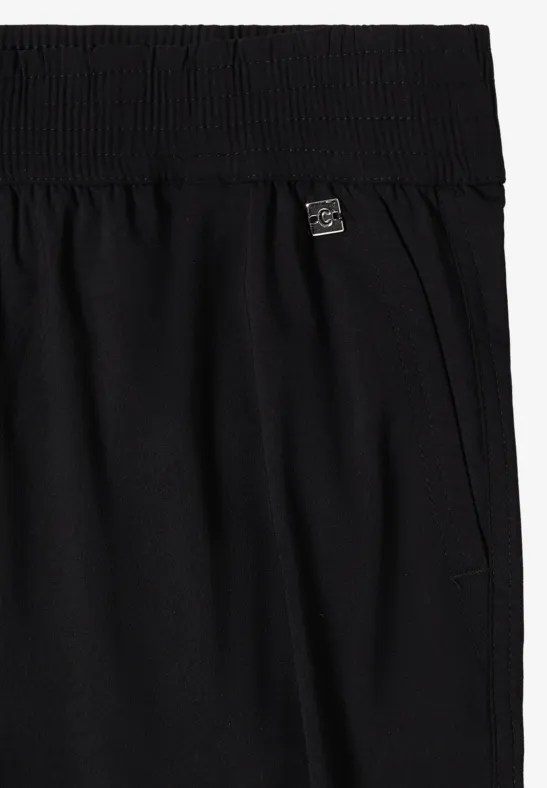 Wide Leg Hose mit Gummibund