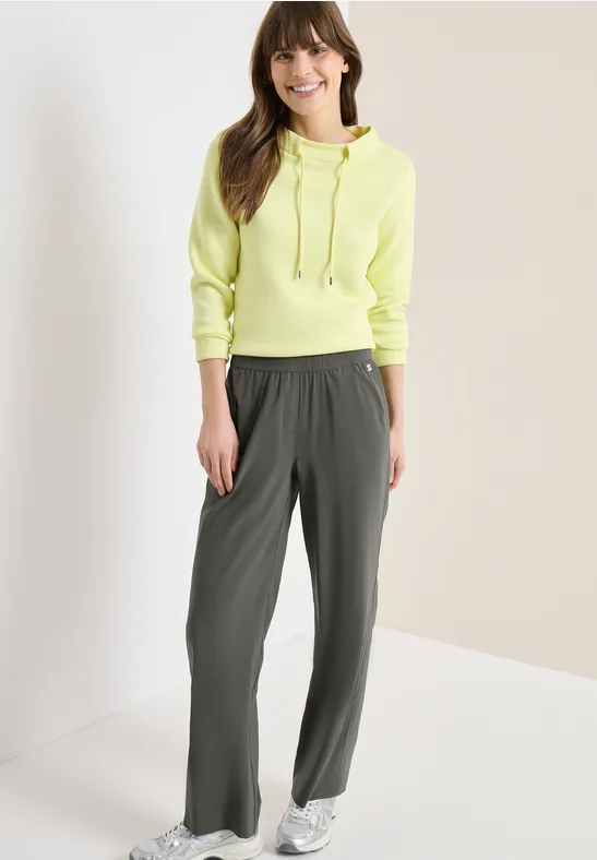 Loose Fit Hose mit weitem Bein