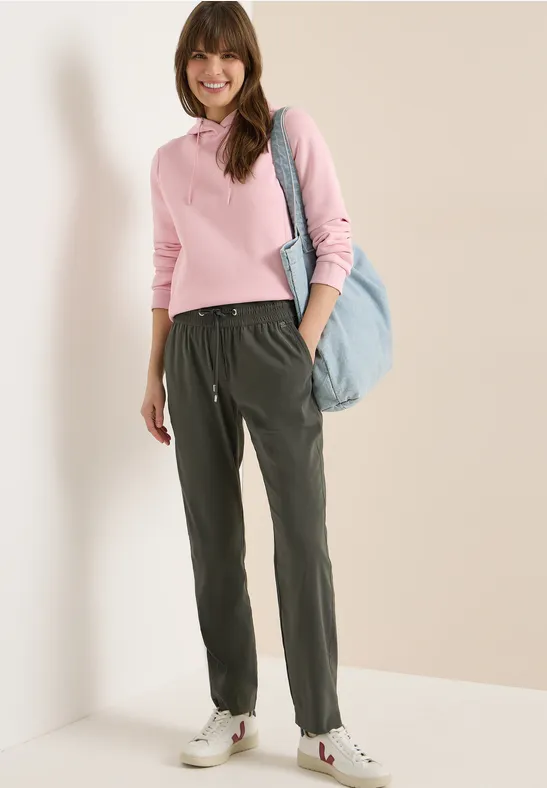 Lässige Slim Fit Tunnelzughose