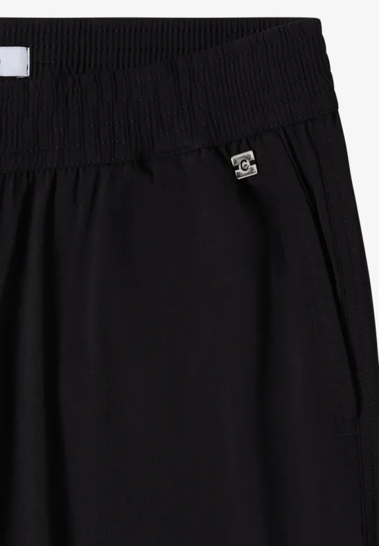 Lässige Culotte mit hohem Bund