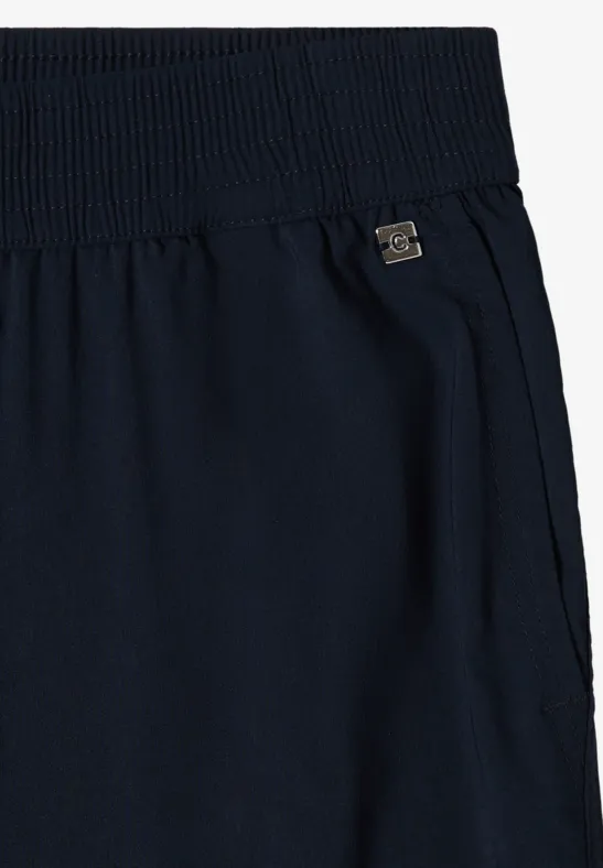 Lässige High-Waist Weitbein-Culotte