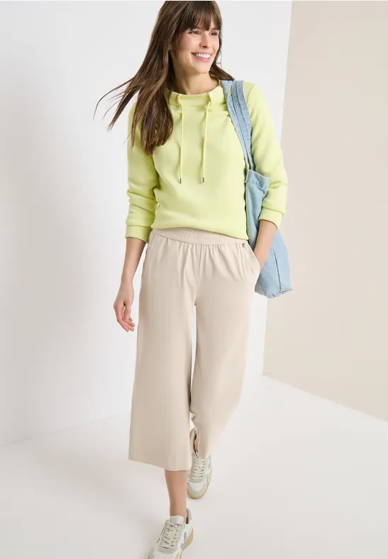 Loose Fit Wide Leg Culotte