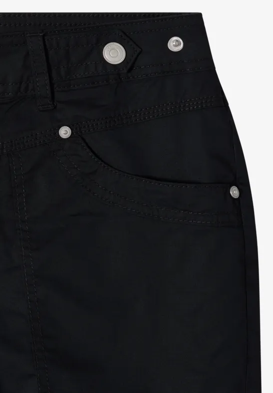 Lässige 3/4-Hose mit mittlerem Bund