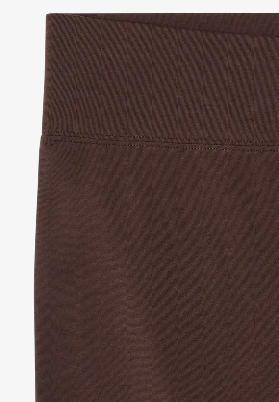 Bequeme 3/4-Baumwoll-Leggings