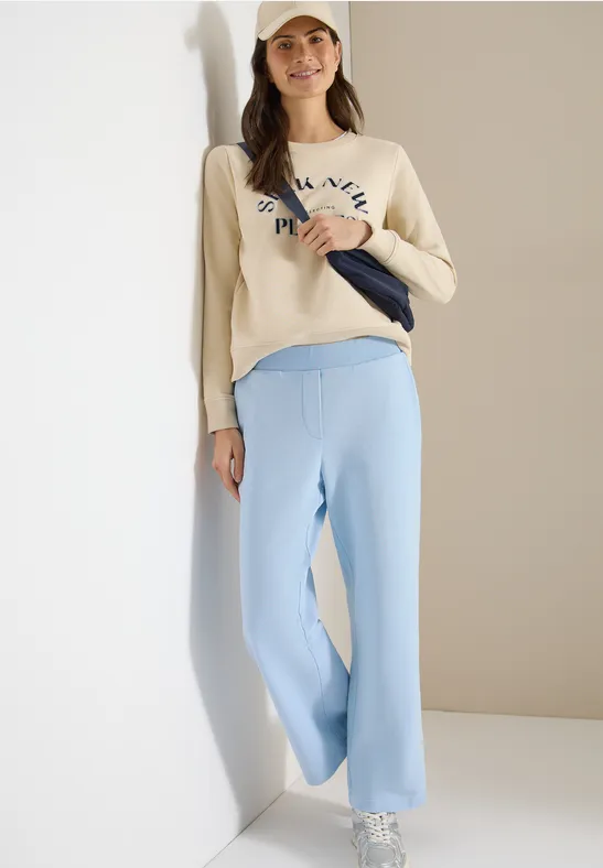 High Waist Wide Leg Sweathose