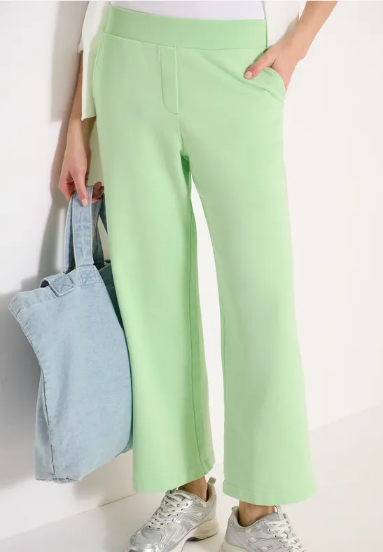 High-Waist Wide-Leg Sweathose