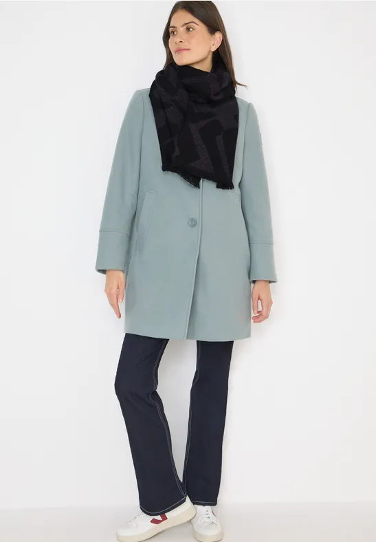 Eleganter gemusterter Schal mit Glitzer