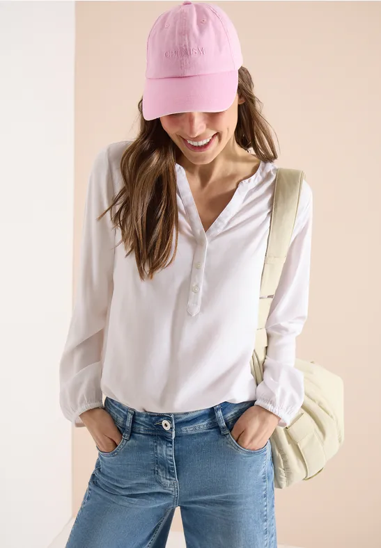 Bestickte Baseballcap aus Baumwolle