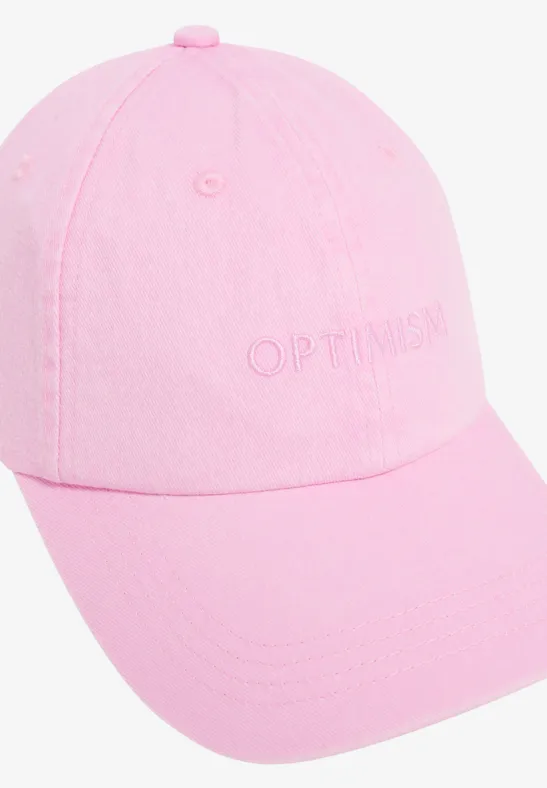 Bestickte Baseballcap aus Baumwolle