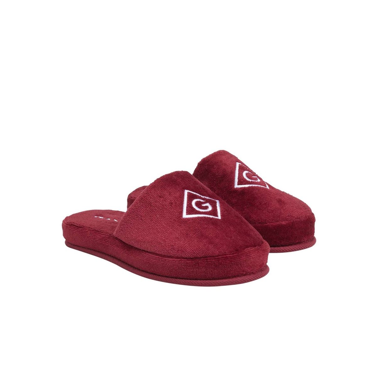 Weiche Frottee-Baumwoll-Slipper mit Logo
