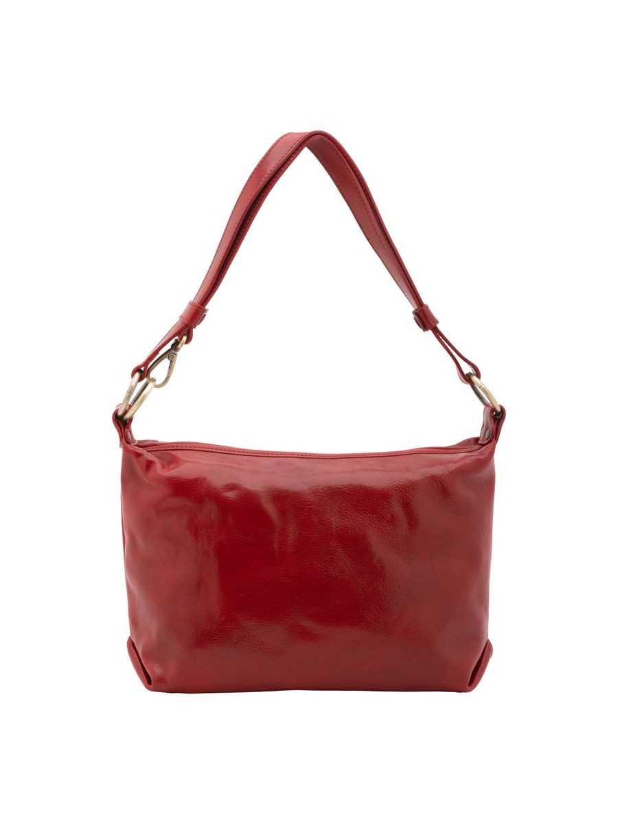 Zeitlose Leder-Hobo-Schultertasche