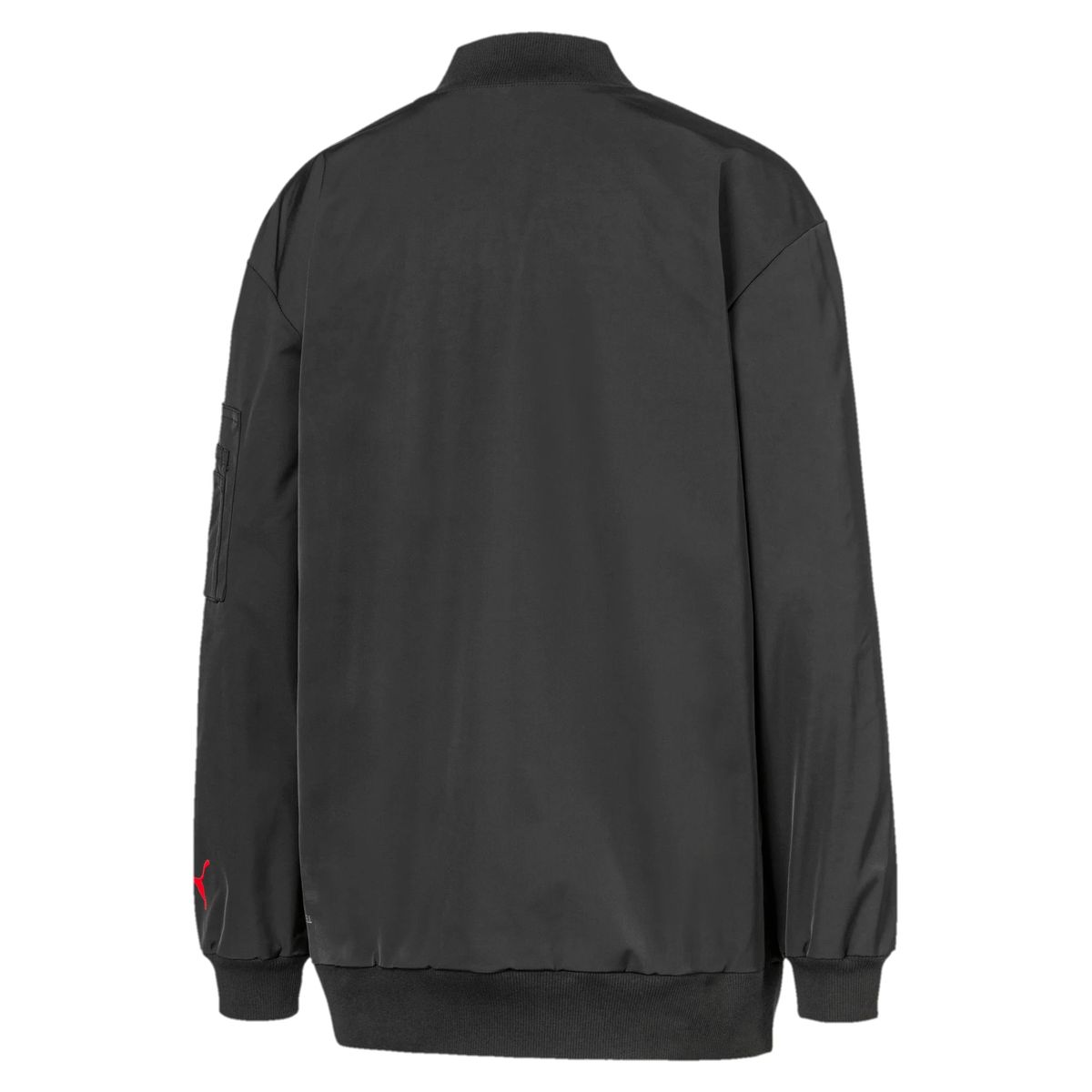 Langer Utility-Bomber mit Rippbündchen