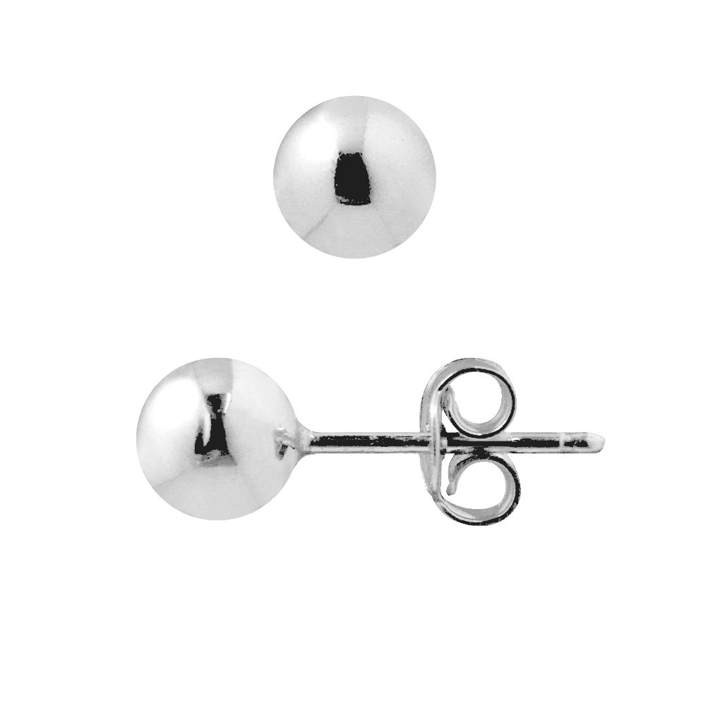 Klassische Creolen aus Sterlingsilber