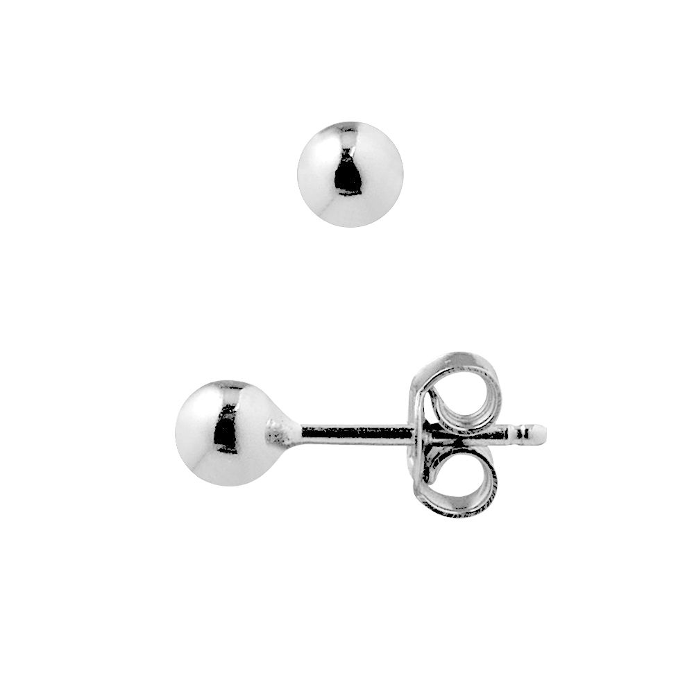 Klassische Creolen aus Sterlingsilber