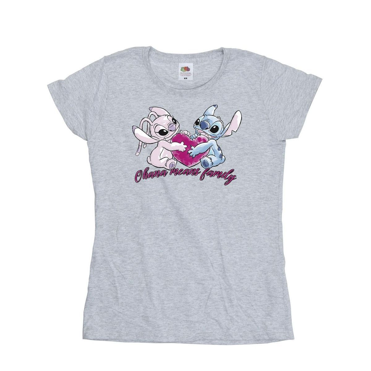 Ohana Herz Grafik-T-Shirt
